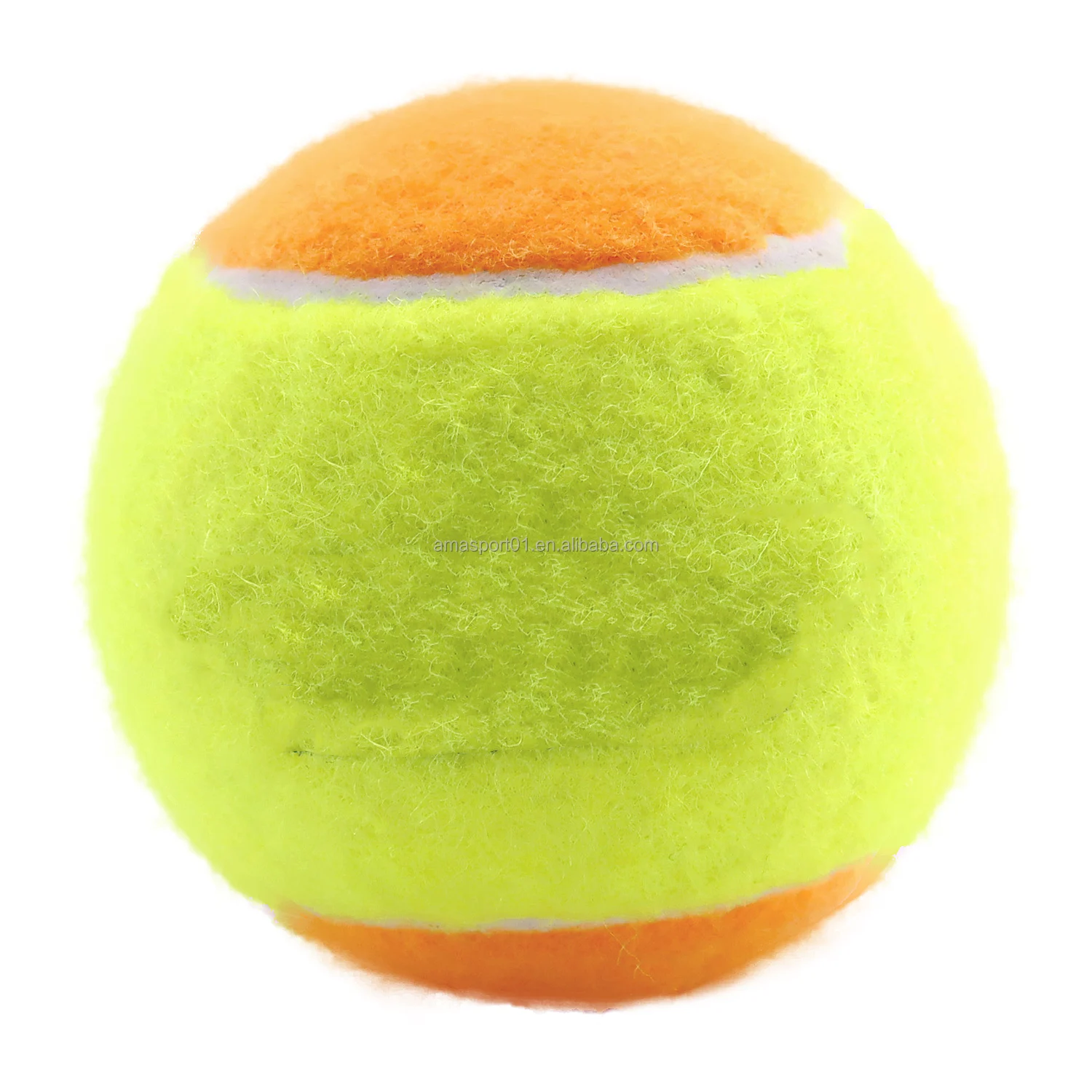 50% Low Compression Custom Beach Tennis Ball Orange Stage Tennis Ball ...