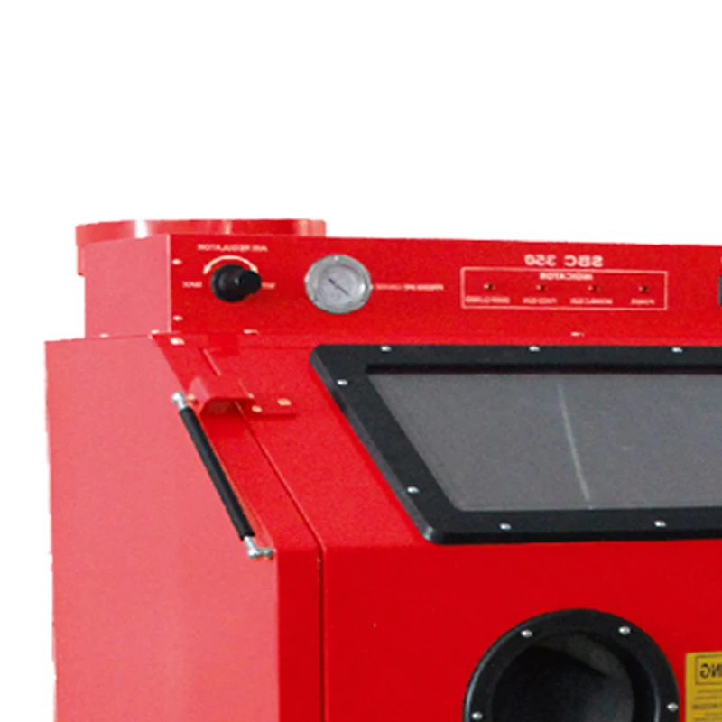 350l Sandblasting Machine Built In Dust Collector Used