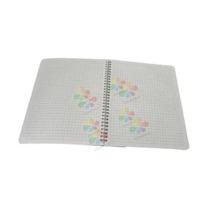 Chile Spiral Notebook with Pocket 120 Pages Thick Premium Paper Spiral Binding Students Professionals Office Supplies