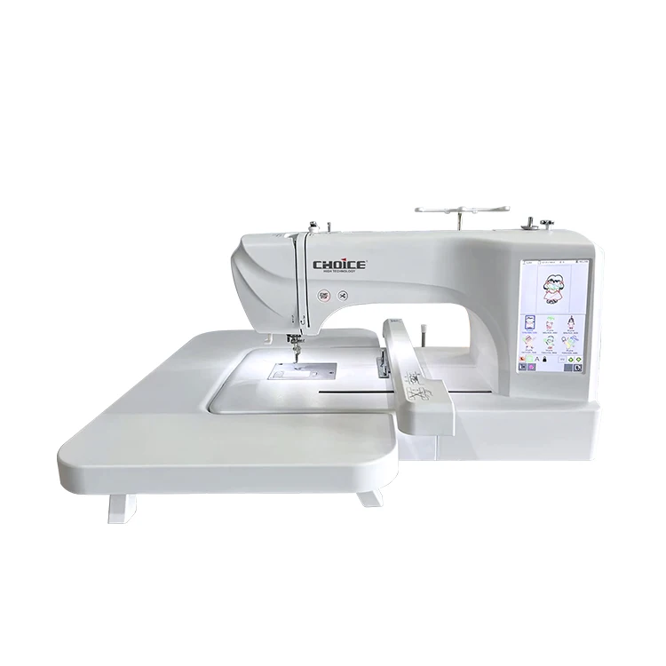 ES6 Computerized LCD Screen Automatic Domestic Embroidery Sewing Machine