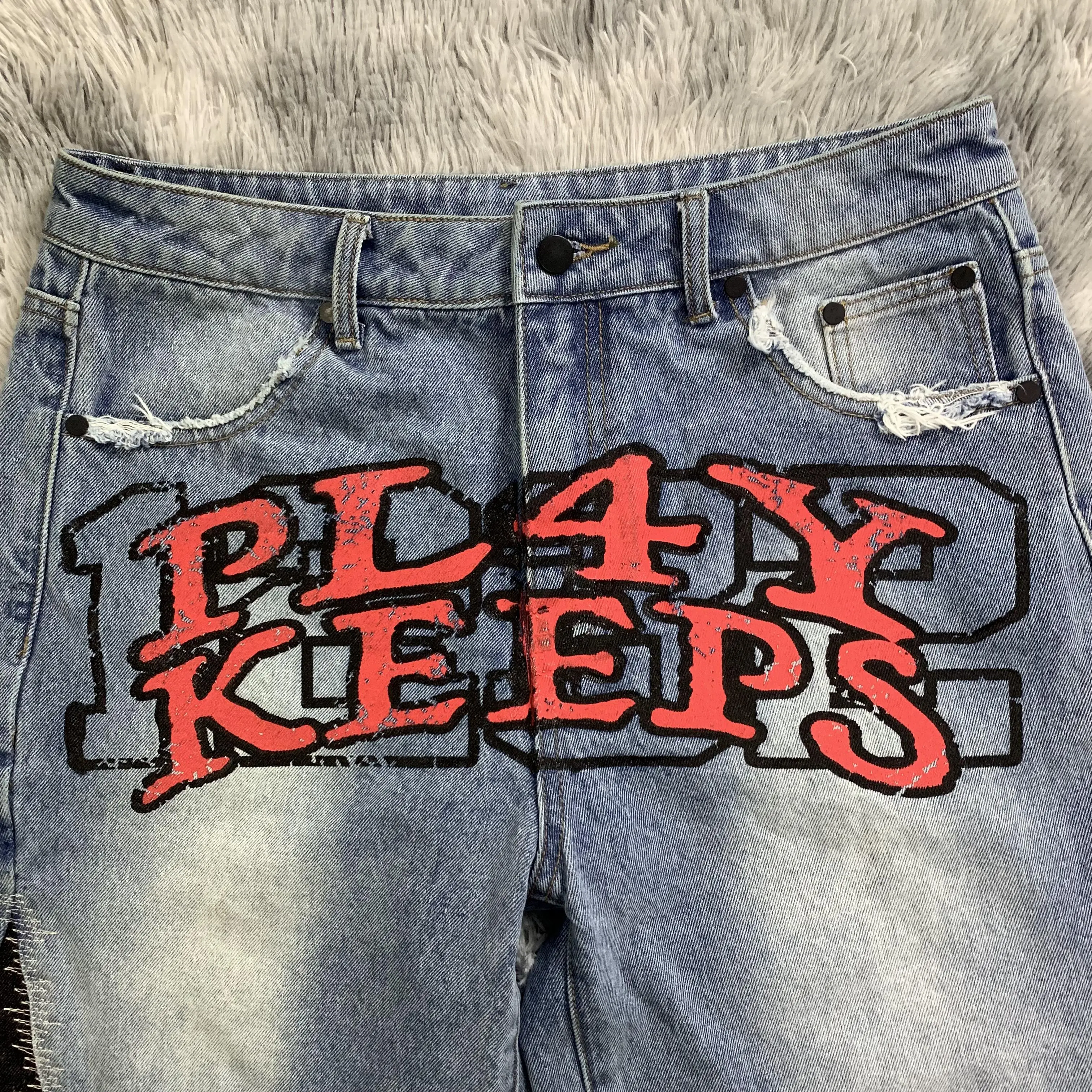 DENIMGUYS Custom Screen Printed Jeans Shorts Men 2025