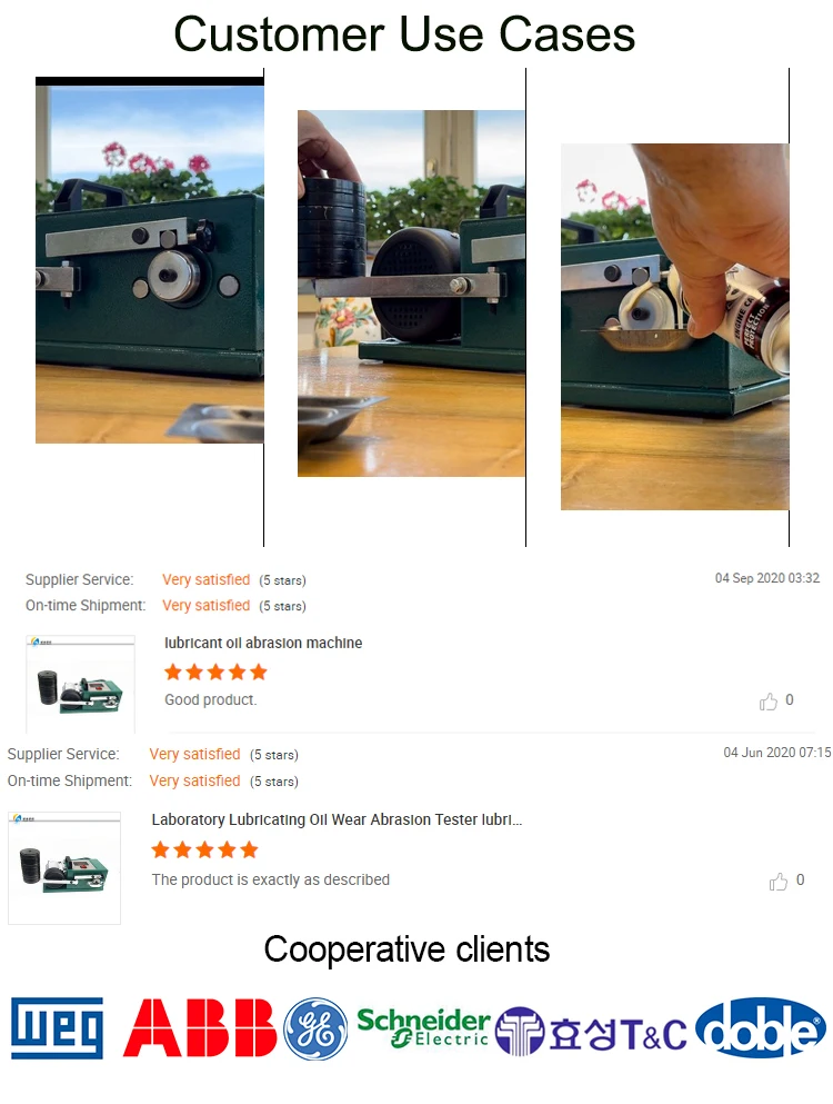 Huazheng Engine Oil Friction Tester Lubricity Abrasive Test Machine For