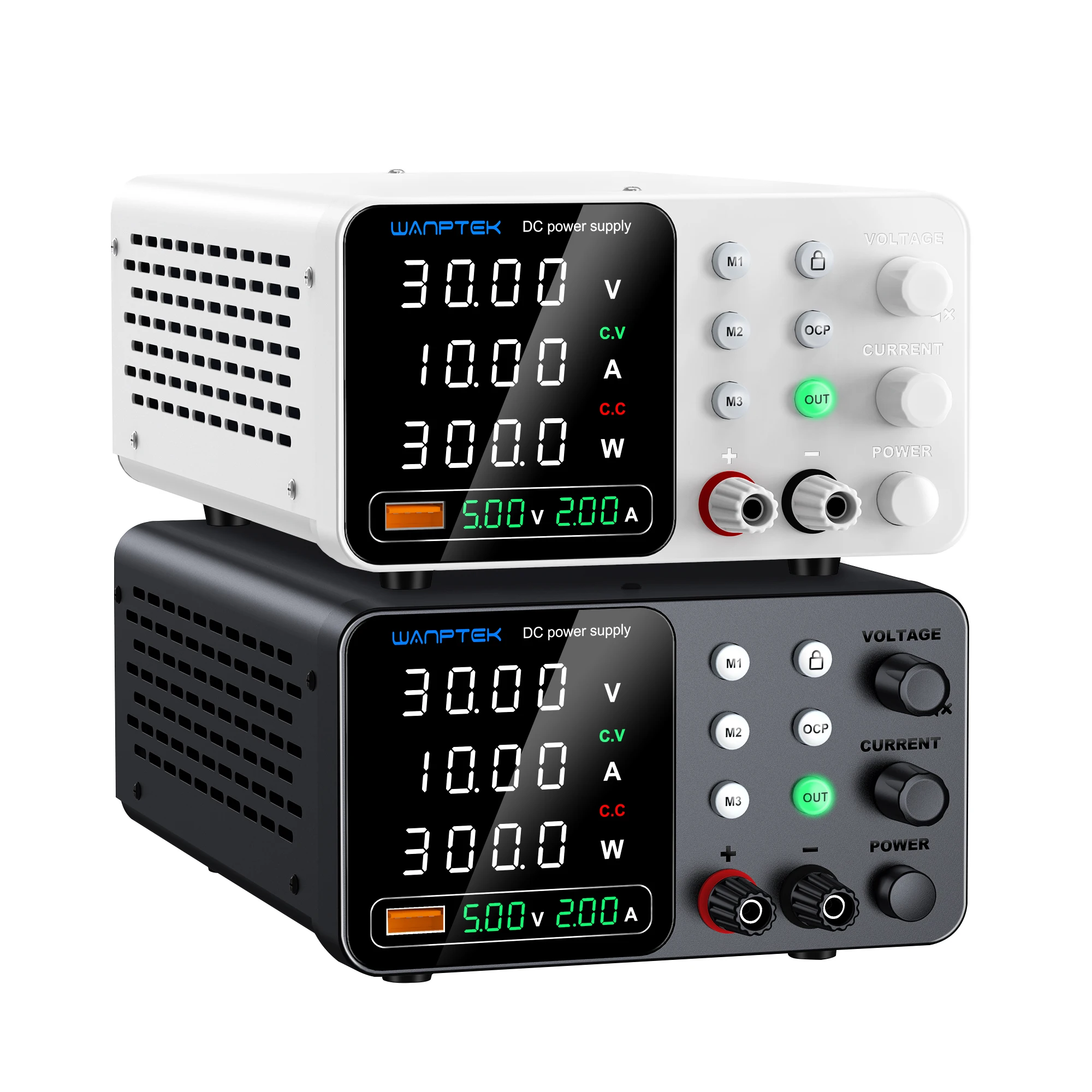 WANPTEK TPS-C3010 DC Power Supply - 0-30V 0-10A Adjustable