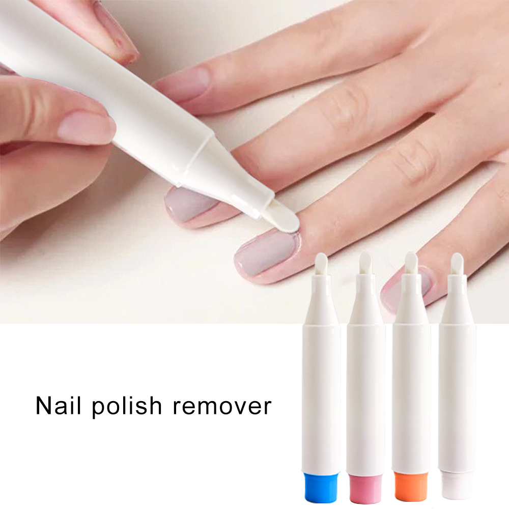 Best selling Empty Remover Pen with 3 Replacement tips Nail gel correction remover pen