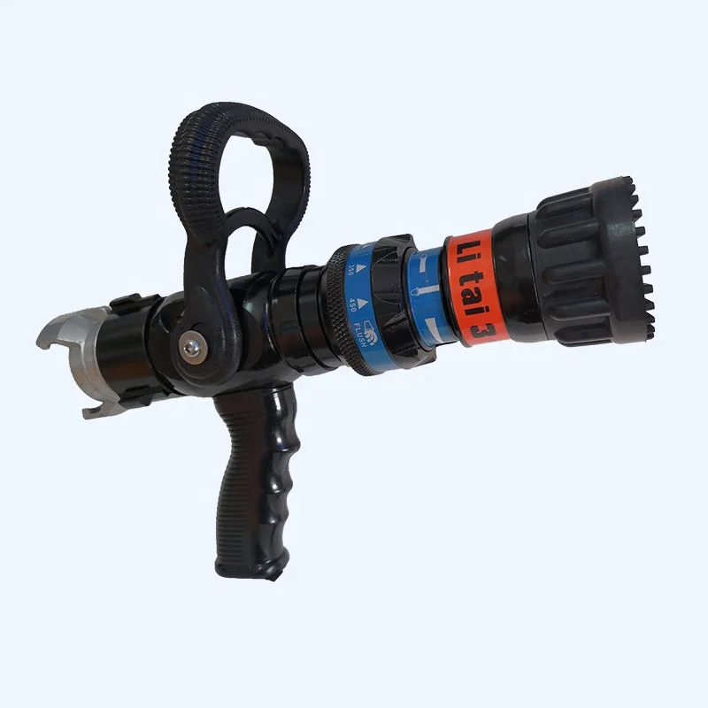 Factory Direct Sale  Selectable Flow Pistol Grip Jet Spray Fire Hose Nozzle