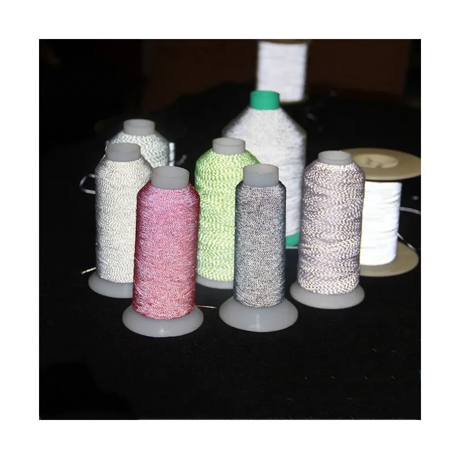 Цветная Светоотражающая нить, светоотражающая пряжа для вышивки и шитья