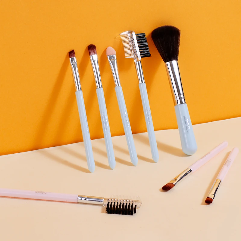 LMLTOP Professional Cosmetic Tools Manufacturer Concealer Blush Brush 5pcs Beauty Makeup Brush Set Custom Logo L0780