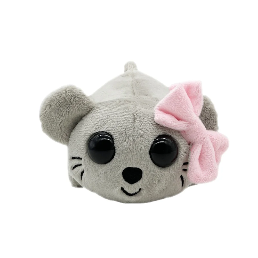 Plush Toys Sad Hamster Meme Plush Toy Pink Bow Good Selling Custom Plush Toy