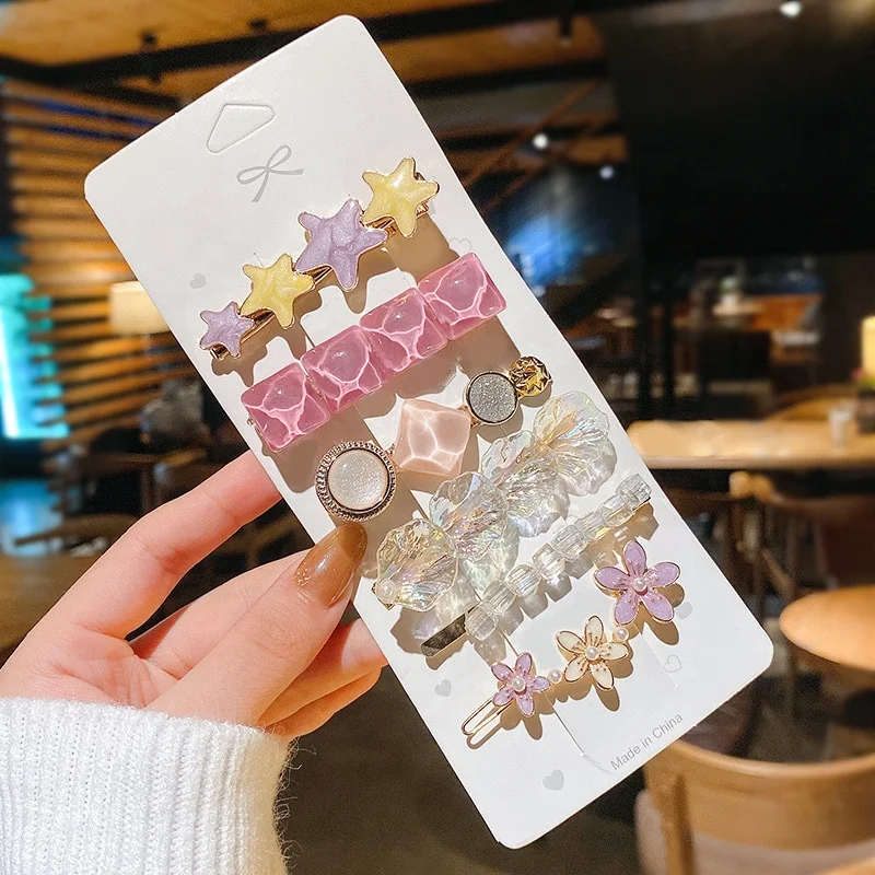 Лидер продаж симпатичная женская заколка с жемчугом в стиле instagram супер волшебная для волос