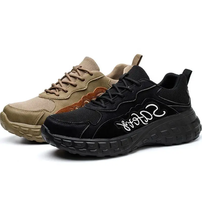 Wholesale Factory Price Lightweight Safety Plastic Toe Work Safety Shoes