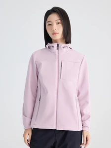 Custom Women's Tactical Sport Waterproof Windproof Jacket Hoodies Sweatshirts with Stand Collar and Zipper Closure Wholesale