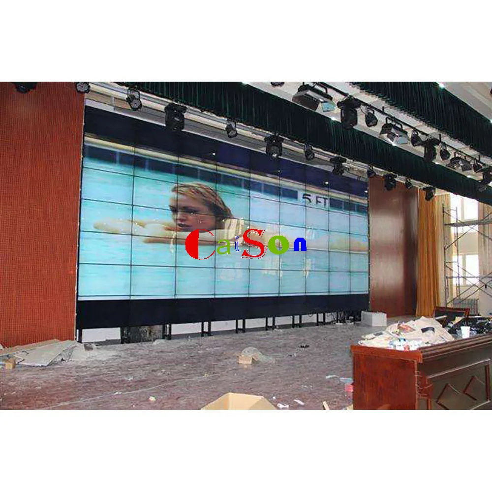 shenzhen CS 46inch Icd panel LD490DUN-TJB2 modern lg tv lcd display panel video wall with shelves video wall