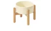 Single bowl + cross frame-White