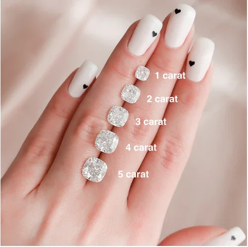 Cushion Cut Lab Grown Diamond D VS1 IGI Certified Wholesale OEM