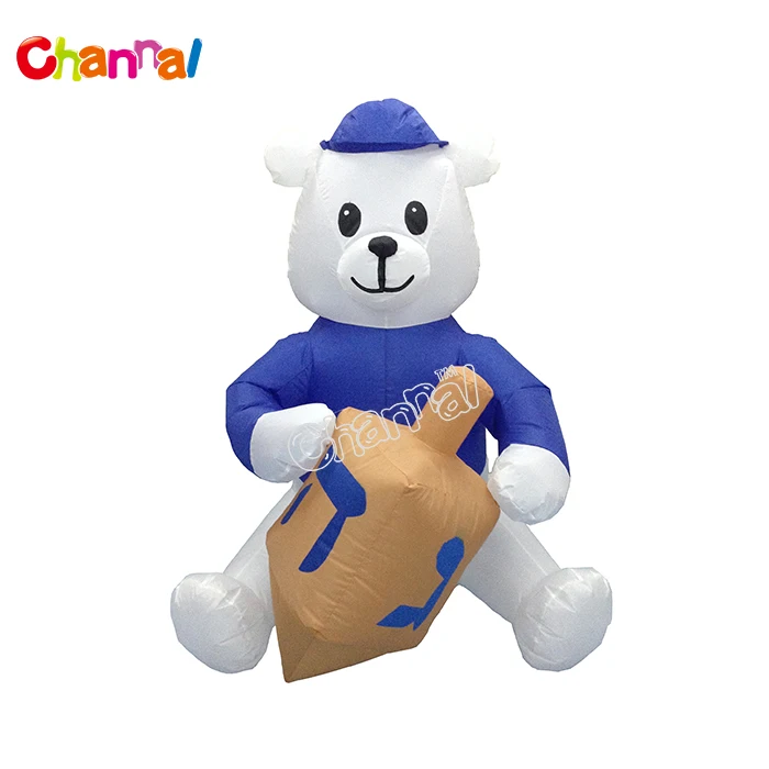 Other Holiday Yard Home Decorations Happy Hanukkah Menorah Jewish Inflatable Bear Buy Hanukkah Inflatable Bear Holiday Yard Decoration Product On Alibaba Com