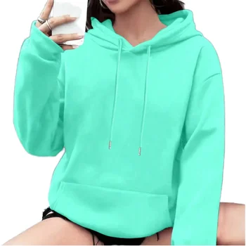 Spring and Autumn new fashionable casual loose and versatile hooded sweatshirt