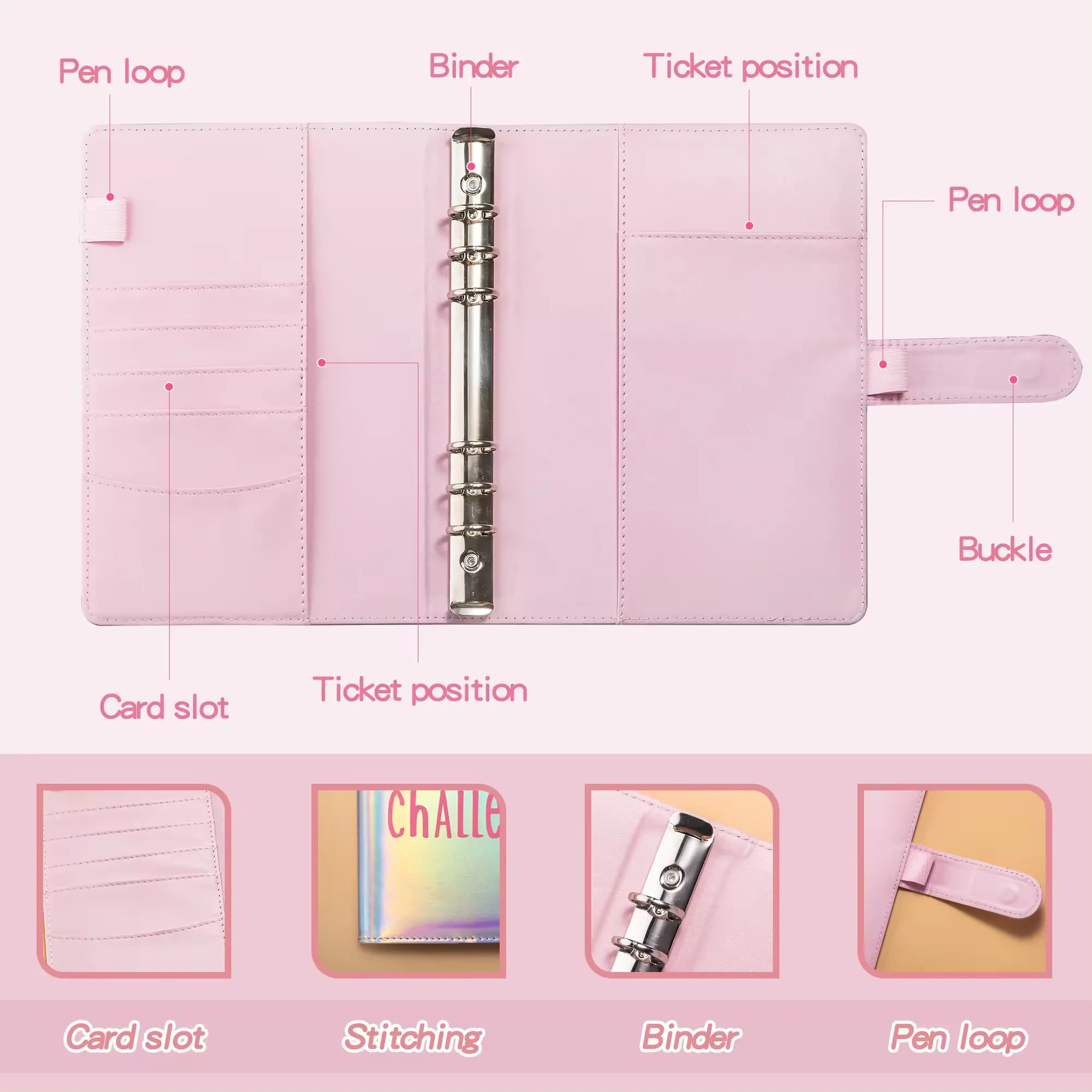 100 Saving challenge Box ver. (リフィルのみ) 貯金リフィル A6 100 Saving challenge Box ver. その他雑貨