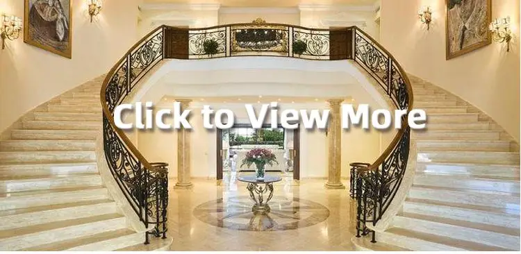 product customized aristone white marble stairs steps interior decoration-6