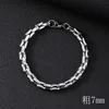 7mm stitching bracelet - 21cm