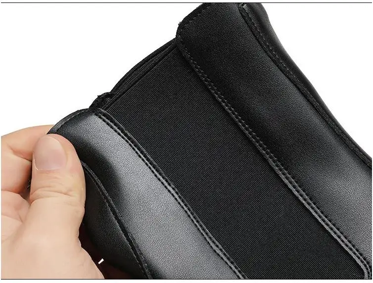 mens platform ankle boots