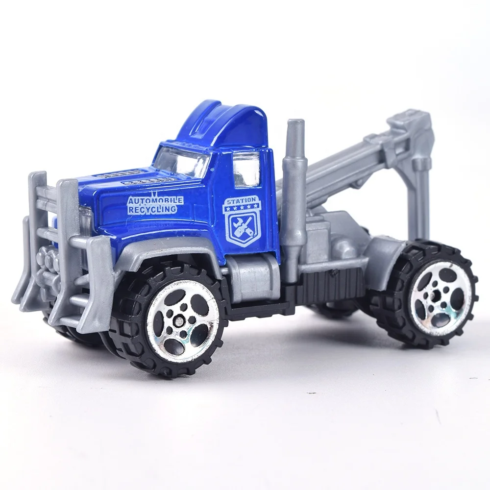 High Quality Alloy Small Car Toy Diecast Model Vehicles Toys Kids Metal Police Car Toys