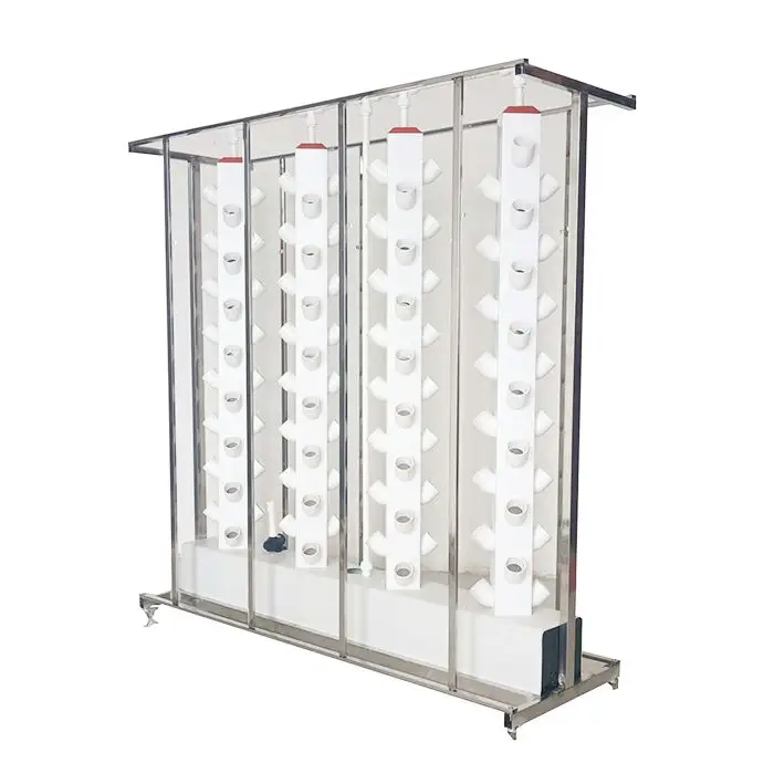 A-ONE RR-LD3261 One Column Home Automatic Small Vertical High Rigidity Hydroponic Garden System Drip Irrigation for Vegetable
