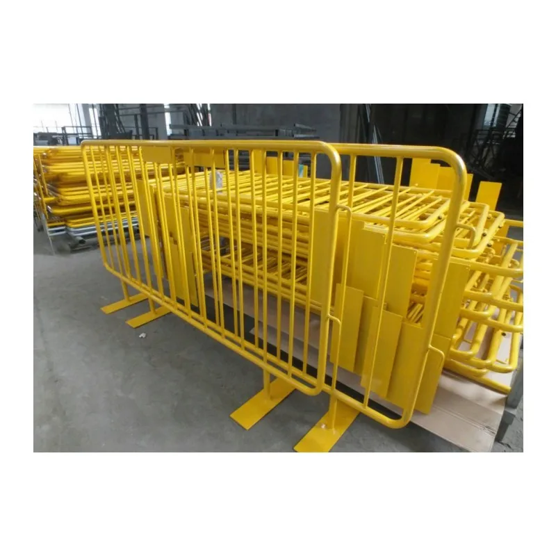 Removable Events Crowd Control Barrier Temporary Fence Pedestrian Barrier Fence Steel Traffic Barriers