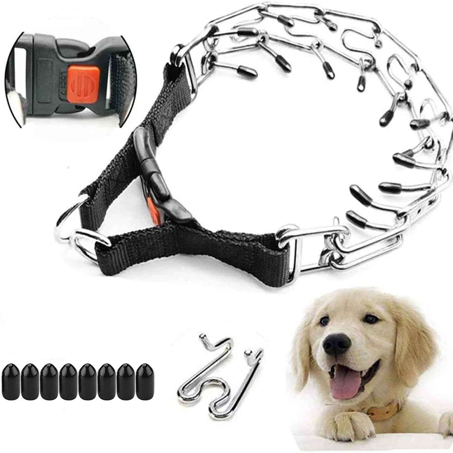 rubber pinch collar