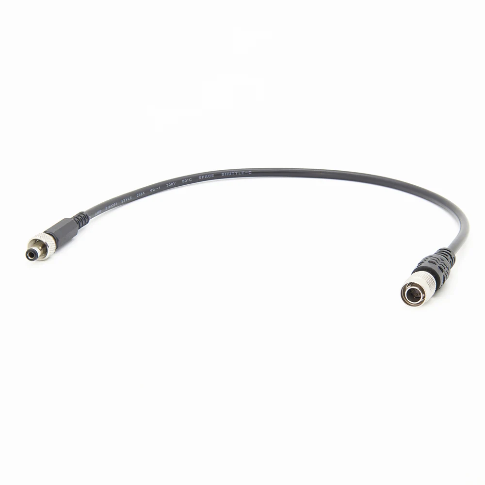 4pin Male Hirose to DC 5.5/2.5mm/2.1mm Power Cable for Sound Devices