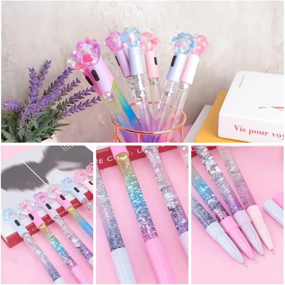 Pt Trending Products Promotion Gift Cute Colored Glitter Gel Pen Set
