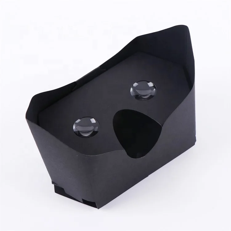 Cheap Flat Foldable Mailing VR Cardboard 3D Sex Videos VR Viewer Virtual Reality VR Glasses for IOS Android Smartphones
