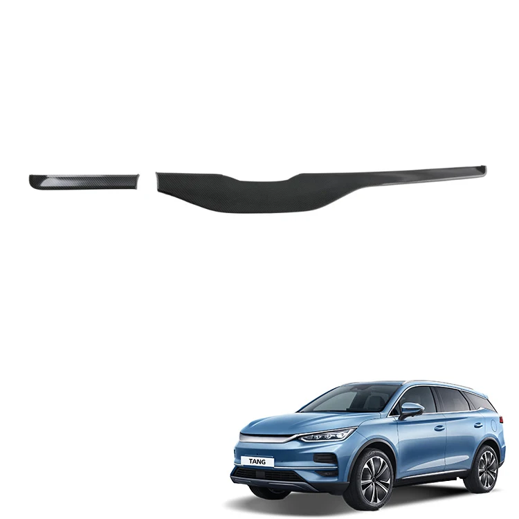 Car Dashboard Panel Trim for BYD Tang Accessories ABS Carbon Fiber Pattern Decoration Central Console Interior Accessories