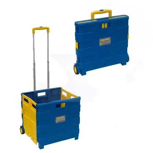 
 Пластиковая Складная хозяйственная тележка/легкая Мобильная тележка для покупок с колесами  