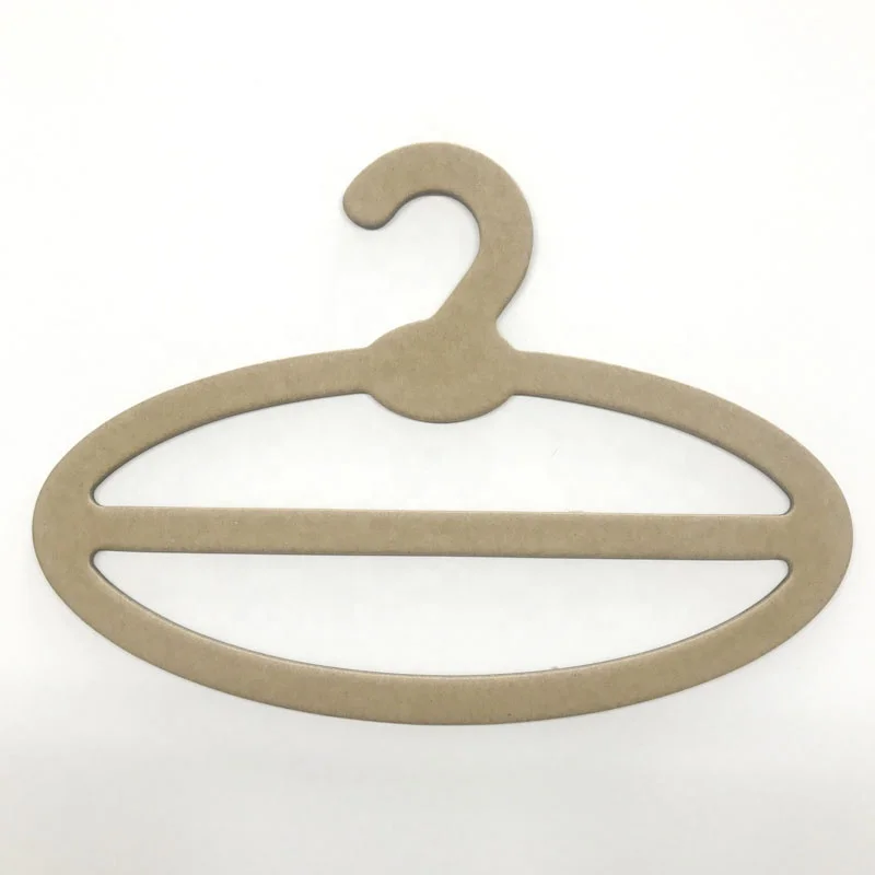Eco Friendly 100% Recycled Cardboard Hanger 2mm 2.5mm Thickness Custom Logo