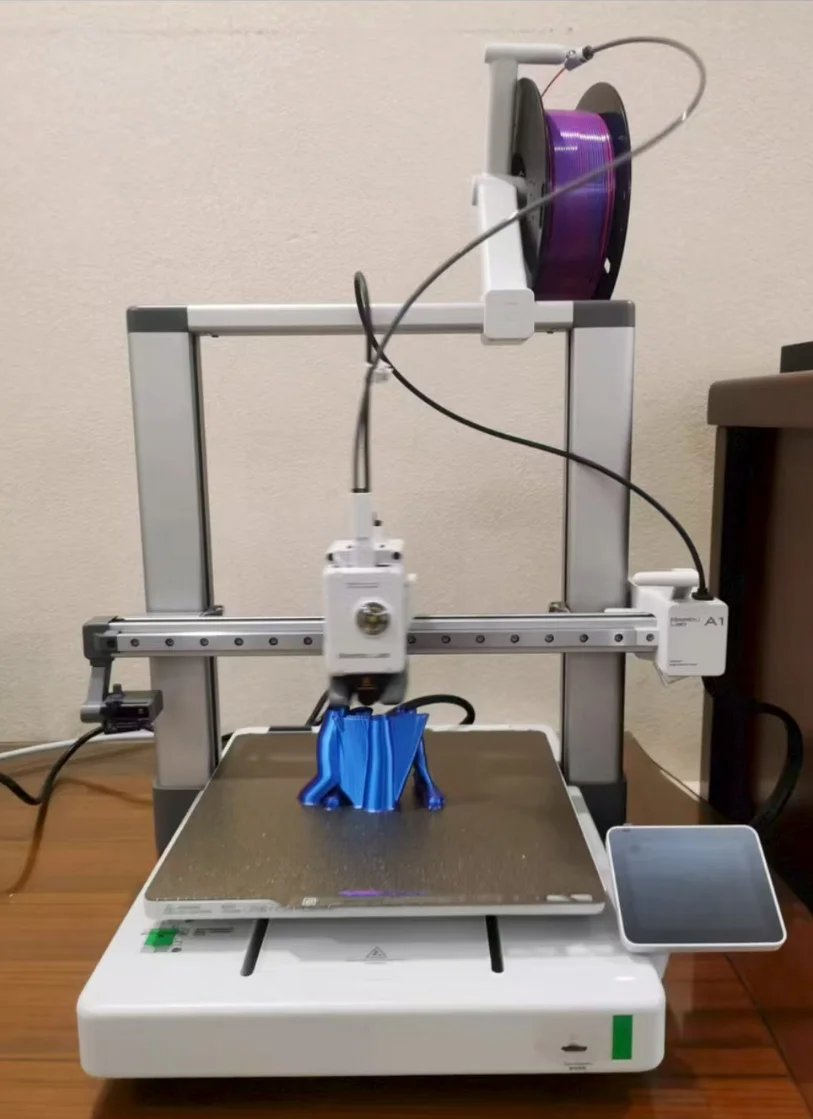 Bamboo Lab A1 Fdm 3d Printer Active Flow Rate 1.75mm Filament Supports ...