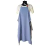 Bande gris bleu ciel (lin)