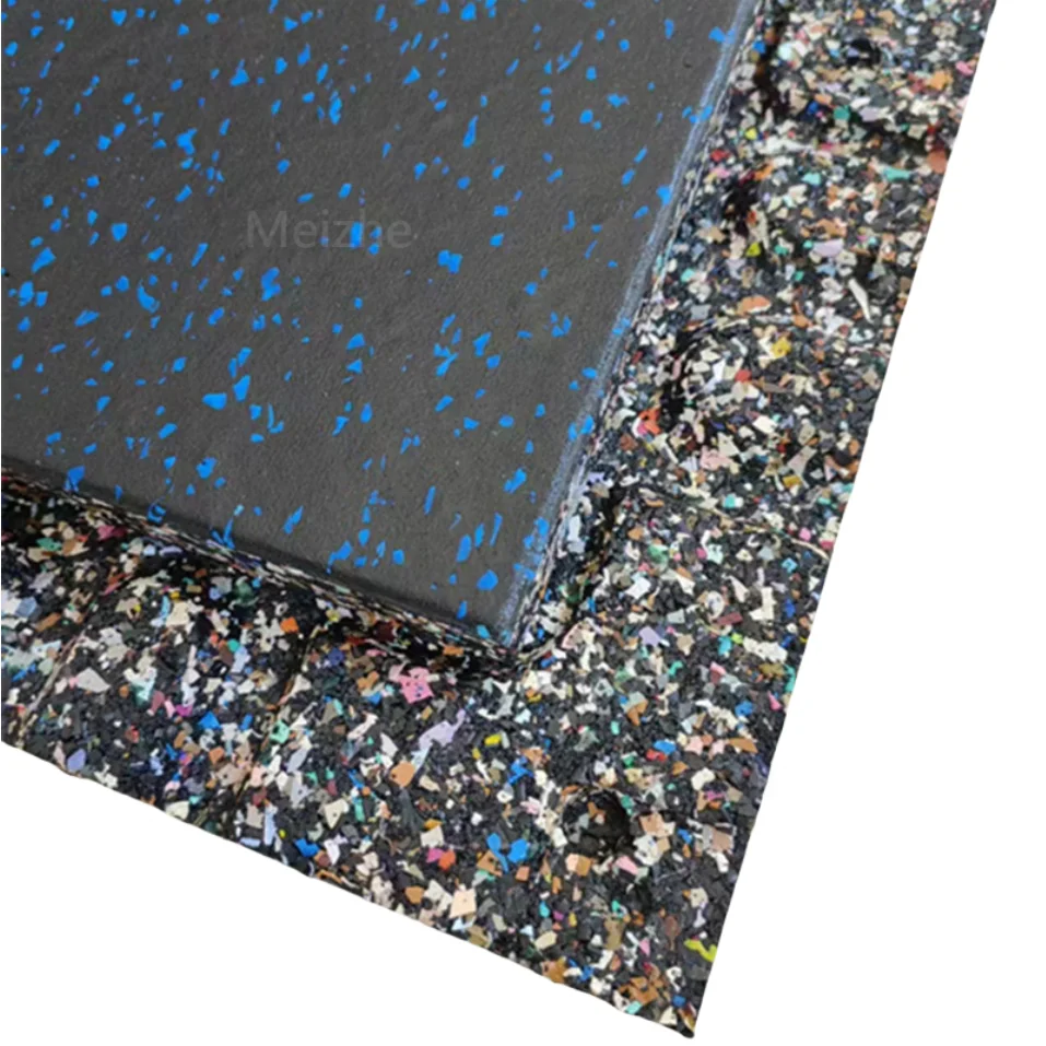 Import and Export of Rubber Flooring Composite Rubber Van Flooring Gym Mats Flooring for Commercial Gym
