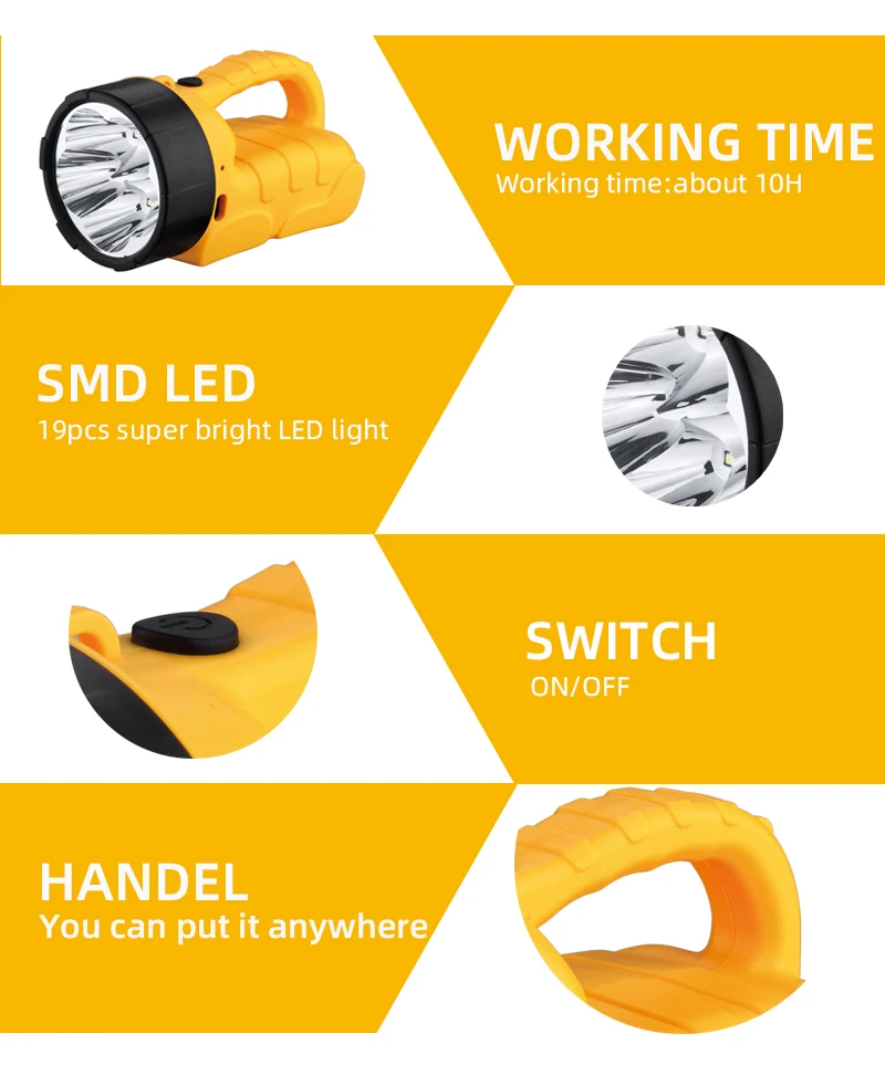 Отличный внешний вид, супер яркий светодиодный перезаряжаемый фонарик