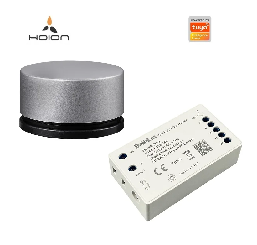 Smart Home Tuya Dual White CCT Led Controller with White Color Led Remote Control RFBT12
