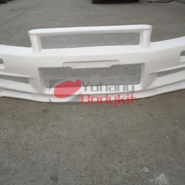 Nismo Ni Z Tune Style Front Bumper For Frp 1999 02 Skyline R34 Gtr Glass Fiber Buy Skyline R34 Gtr Nismo Ni Z Tune Style Front Bumper Frp Product On Alibaba Com