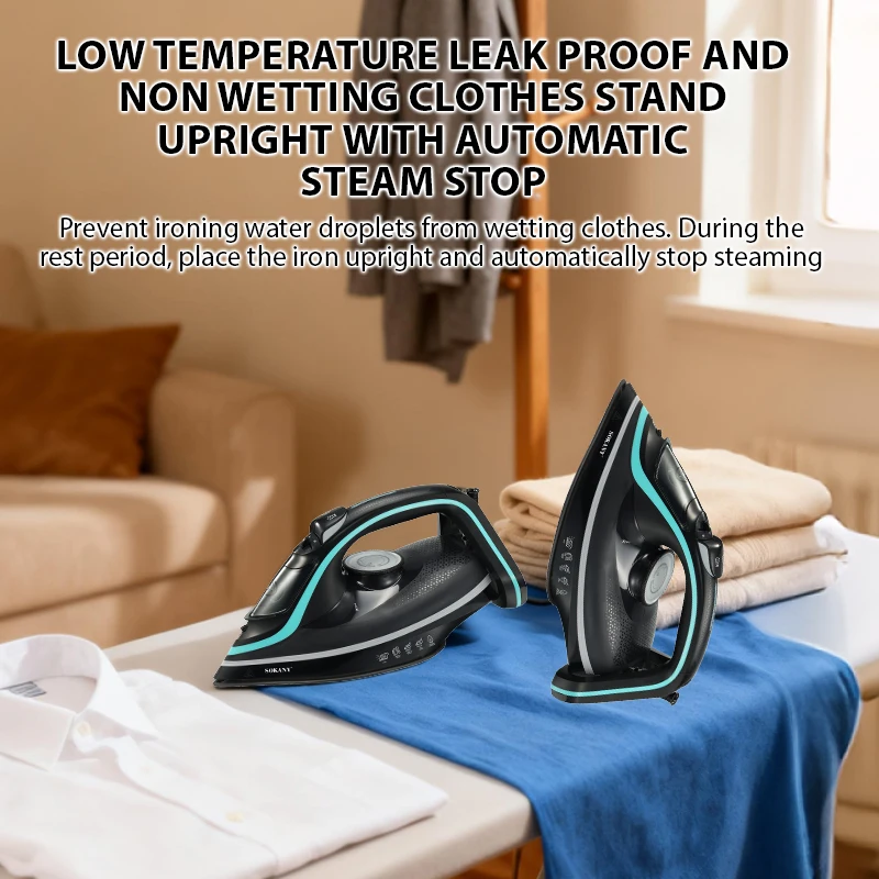 Sokany Manufacturers Wholesale Super Quality Household Steam Iron Full Function Electric Vertical Steam Iron