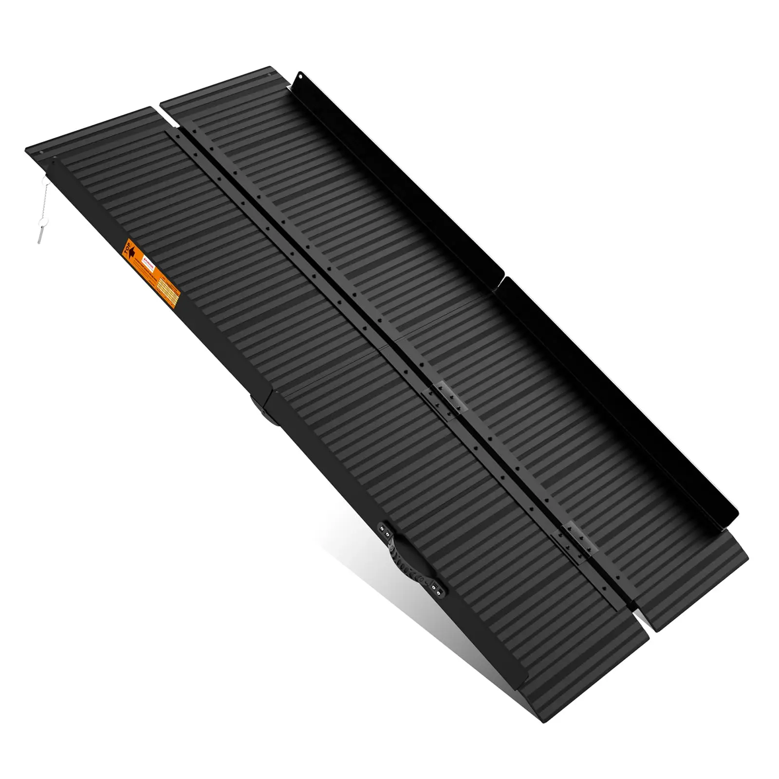 6ft Aluminum Black Ramp 800lbs Anti-slip Portable Thresholds Non-skid ...