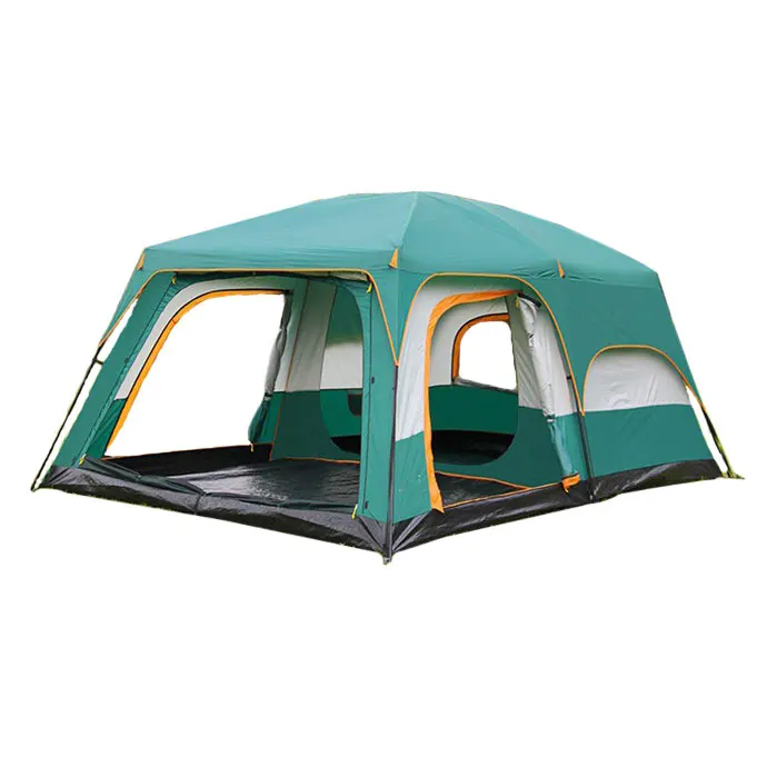 China Suppliers Luxury Large Size Wind Resistant Outdoor Family Camping Tent for Camping Hiking