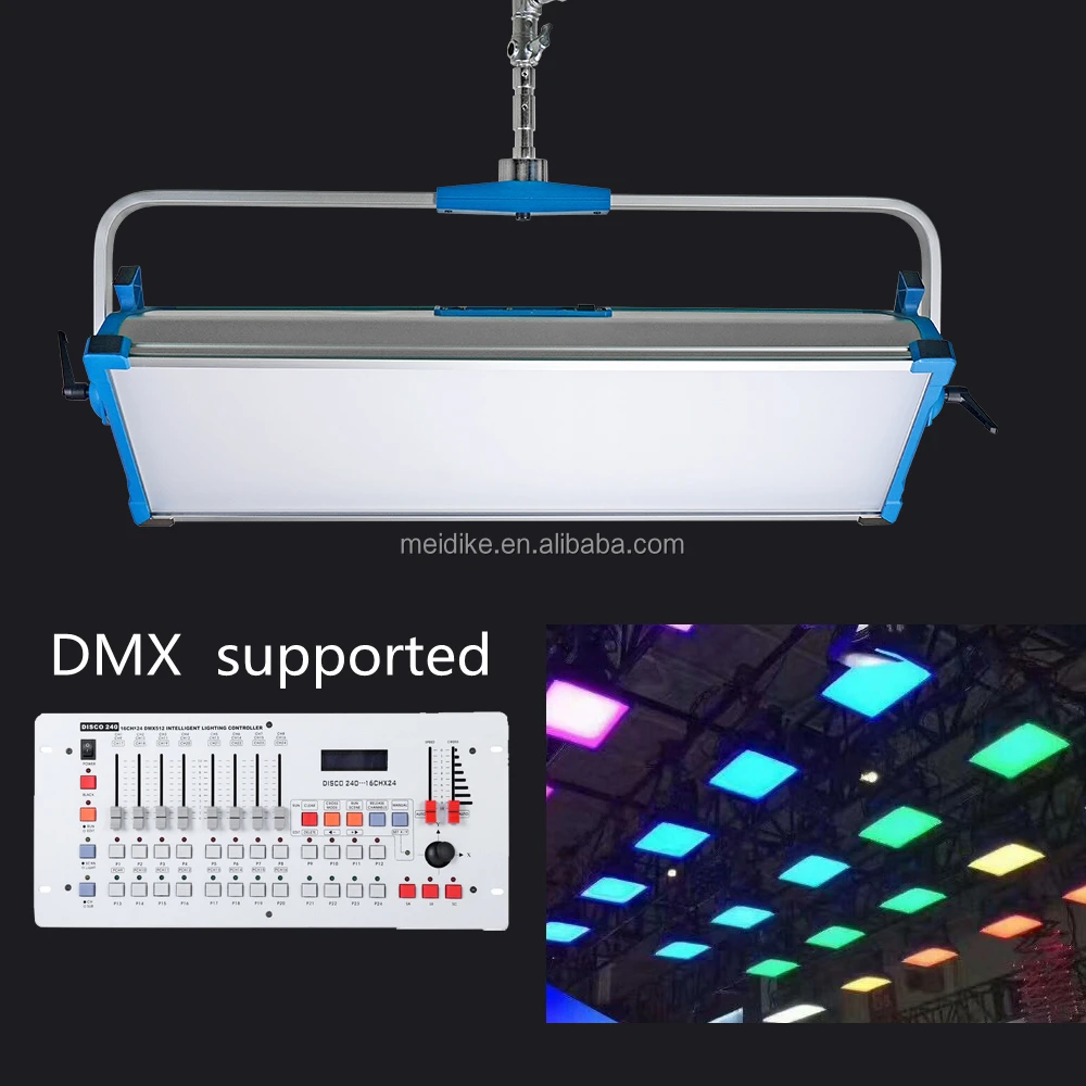 Digital AI-5000C rgbw led video film light 500w for large studio lighting with DMX
