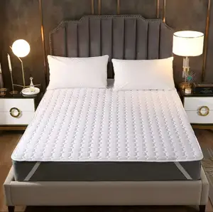Luxury Quilted Mattress Pad with Hotel-Style Comfort for Guests