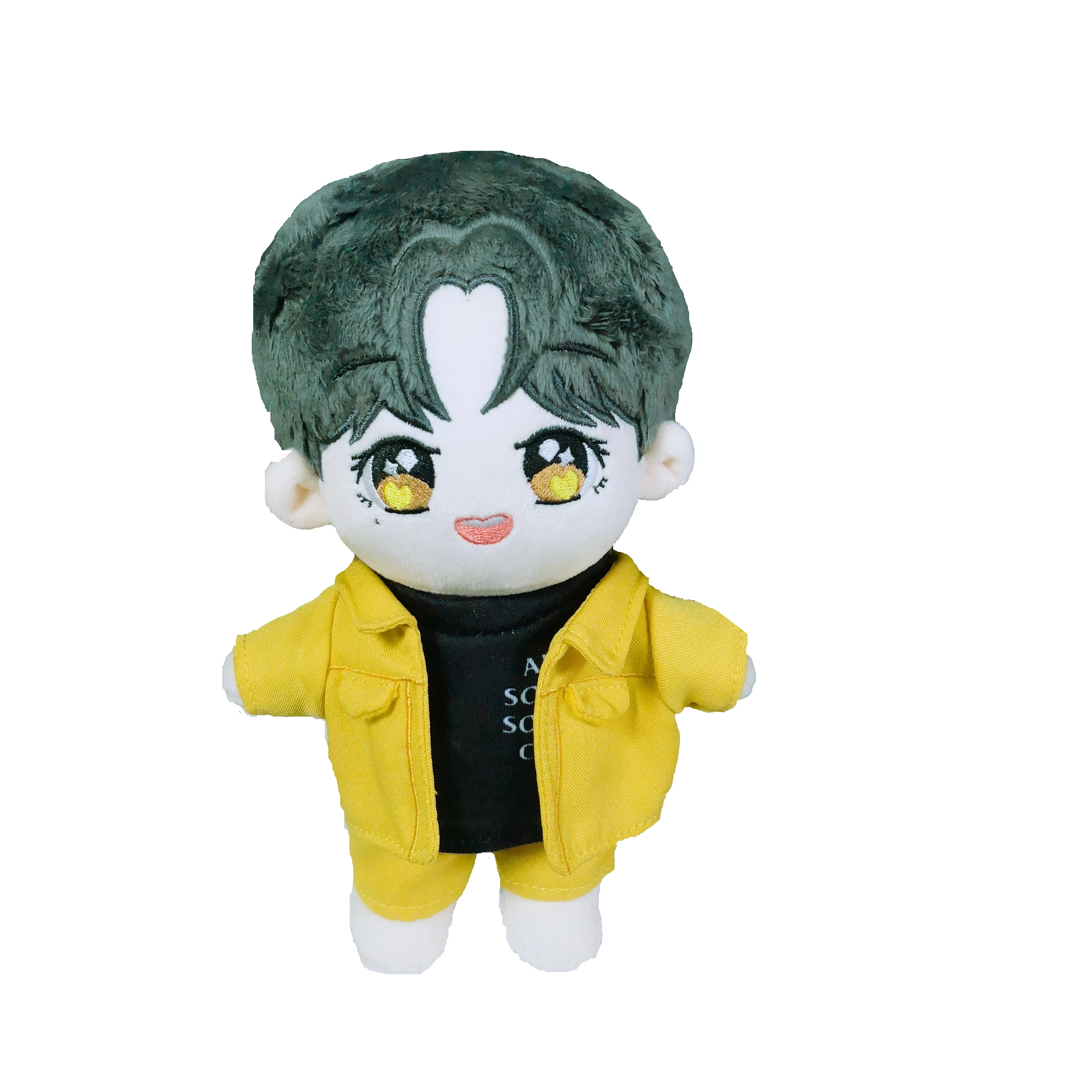 Junwo 3d уход за кожей лица, плюшевая кукла, Китай (материк) Изготовление на заказ, плюшевая кукла, мягкие игрушки, каблук 15 см, высота каблука 10 см Плюшевые поп звезда плюшевая игрушка