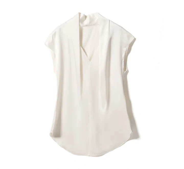 Blusa de verano sin mangas para mujer, camisa a la moda para