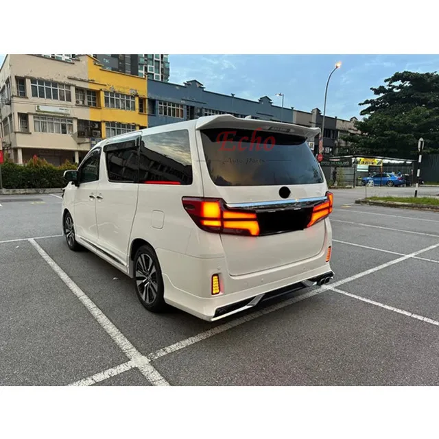 35 Series Design Tail Light for Toyota Alphard 2008-2015 Plug and Play Tail Light for Alphard 20 Series Upgrade to 35 Series
