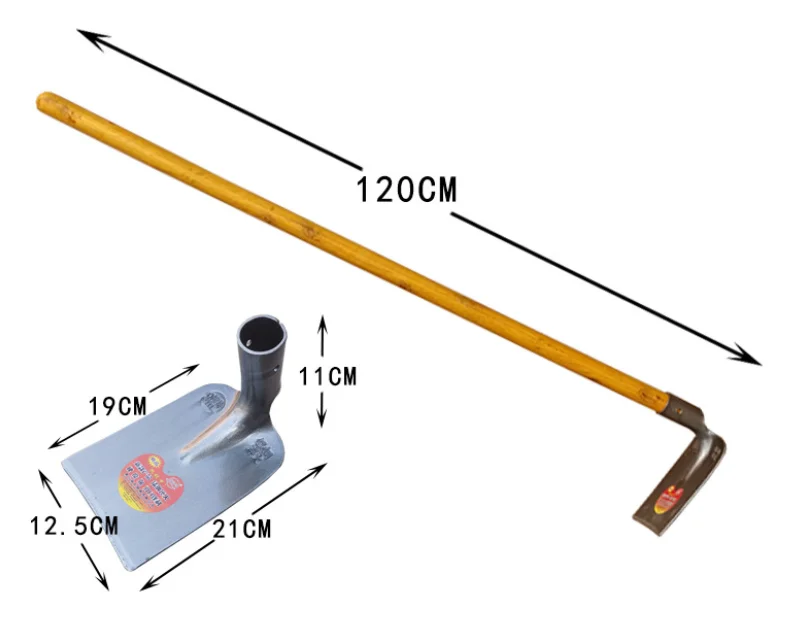 Zhixin Chinese Forged Wood Handle Farming Hoe 305 in Supplier