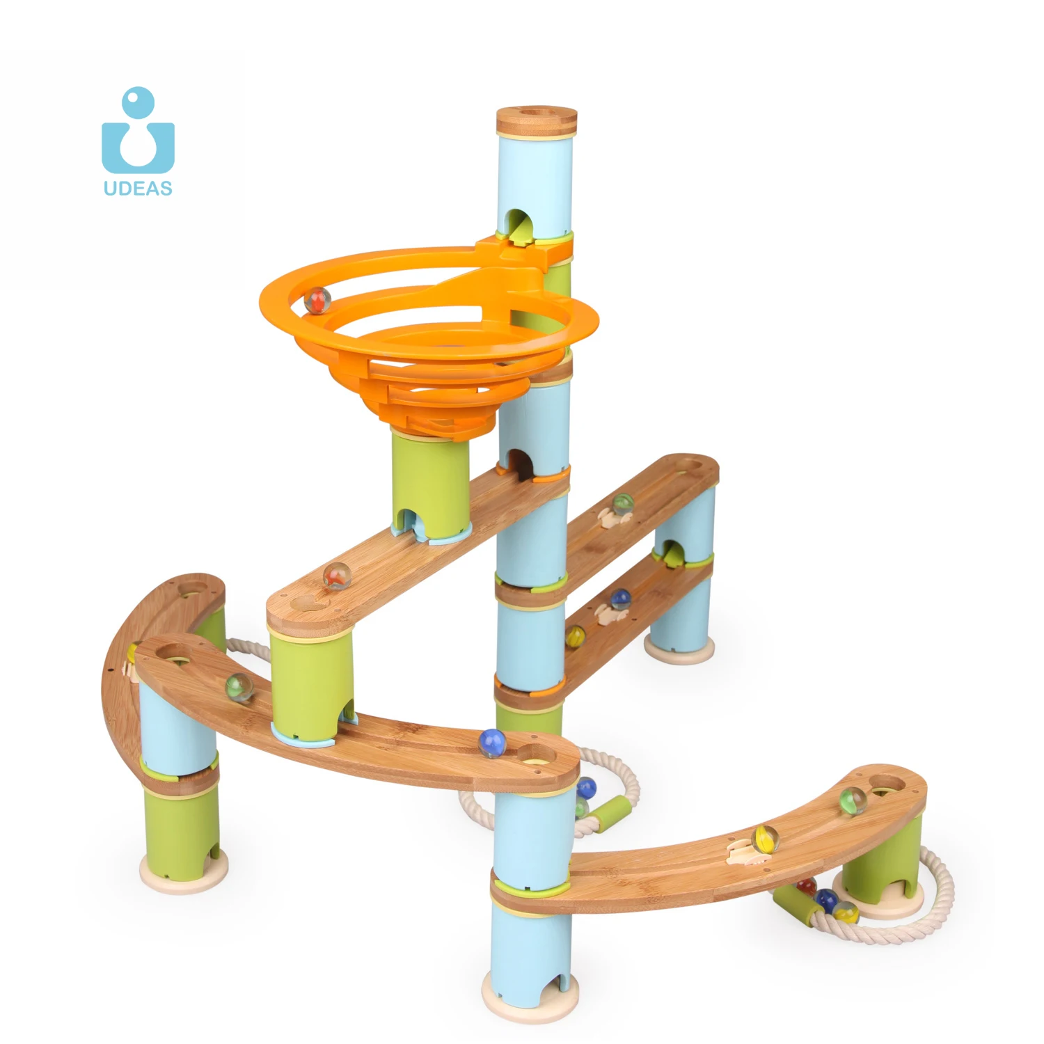 fat brain toys wooden marble run